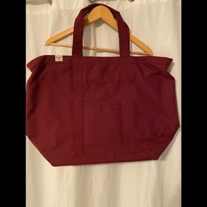 Large Burgundy Herschel Tote